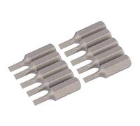 Draper 64024 - Punta esagonale per inserti a fessura da 3 mm, lunghezza 25 mm (10 pezzi)