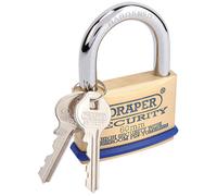 Draper 64163 60mm Ottone Massiccio Lucchetto E 2 Tasti Con Fungo Pin Bicchieri