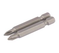Draper 64232 Insert Bit Phillips Cross Slot Esagono 1/4" 50mm Acciaio Conf. 2