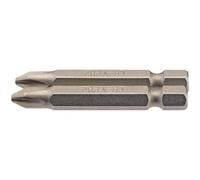 Draper 64237 No.2 1/4" Hex Cross Slot Inserto Bit 50mm Lungo (2 Pezzi)