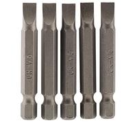 Draper 64273 - Punta esagonale per inserti a fessura, lunghezza 50 mm, 5 pezzi, 6 mm