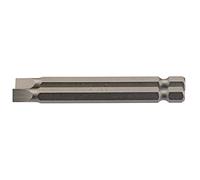 Draper 64308 6 mm 1/4 "Esagonale Plain Slot Inserto Bit 75mm Lungo (2 Pezzi)
