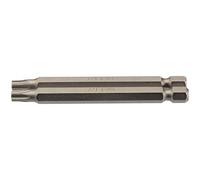 Draper 66851 T27 1/4" esagonale TX - Inserto a stella, lunghezza 75 mm, 2 pezzi