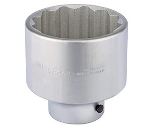 Draper 67400 Elora - Bussola bi-esagonale, attacco quadrato da 1", 80 mm