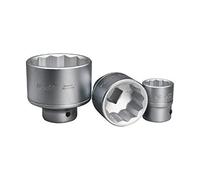 Draper 67434 Elora - Bussola bi-esagonale, attacco quadrato da 1", 65 mm
