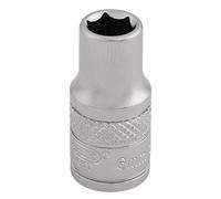 Draper 6mm 0.6cmD 6 Punto Presa Standard Lunghezza Raso Finire Zigrinato Anello