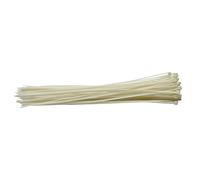 Draper 70401 - Fascette per cavi in nylon, 4,8 x 400 mm, 100 pezzi, colore: Bianco