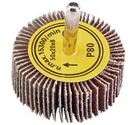 Draper 71826 Ruota Abrasiva A Flap (50Mm X 20Mm 80 Grit)