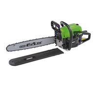 Draper 80106 - Motosega a benzina, 550 mm, 450 mm, 45 cc, colore: Verde e Nero