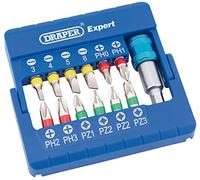 Draper 82401 Set di punte per cacciavite colorate con supporto magnetico (13 pezzi)