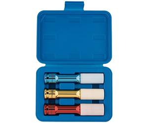 Draper 82981 1/2" Sq. Dr. Long Reach Dado Ruota Prese per Cerchi in Lega (3 Pezzi)