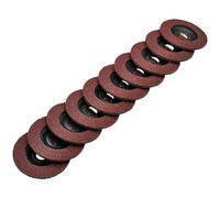 Draper 83067 Alluminio Ossido Dischi Lamellari, 115 x 22.23mm, 60 Sabbia ( Pacco