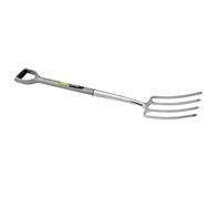 Draper 83753 - Forchetta da giardino extra lunga in acciaio INOX con impugnatura morbida