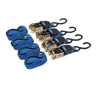 Draper 92771 Cricchetto Cinghie di Fissaggio, 4.5m X 25mm, 225kg (4 Pezzi)