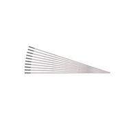 Draper 98447 - Elettrodi in tungsteno Ceriated 1,6 mm x 150 mm, confezione da 10, colore: Argento