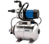 Draper 98915 Pompa booster in acciaio inox (800 W), argento