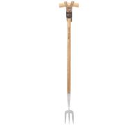 Draper 99031 Heritage Acciaio Inox Forcella Con Ash Manico Lungo