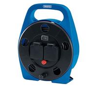 Draper 99294 - Avvolgicavo a 2 vie, 10 m, con luce da lavoro a LED