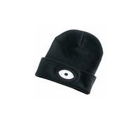 Draper 99521 - Berretto con torcia LED integrata, ricaricabile, colore: Nero