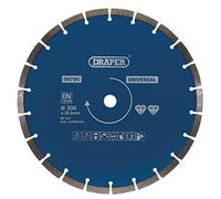 Draper 99785 - Lama segmentata diamantata, 300 mm, colore: Blu