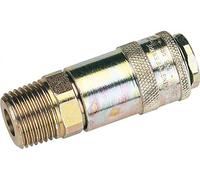 Draper A21JM02 Bulk 1/5,1 cm filettatura maschio PCL Tapered Airflow Coupling sfuso, blu