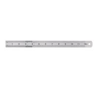 Draper Acciaio Inox Regola 300mm 30.5cm Metric Imperial Permanentemente Acidato