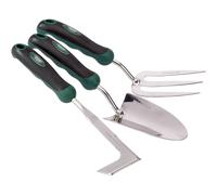 Draper Acciaio Inox Resistente Impugnatura Morbida Forcella Cazzuola Sarchiatore