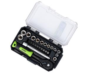 Draper Alta Torsione Metrico Presa e un Po' Set 0.6cmD 25 Pezzi 6 Punto 4 A 13mm