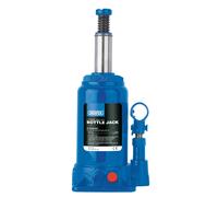 Draper Altezza di Sollevamento Idraulico Bottiglia Jack 4 Tonne Gamma 185-405mm