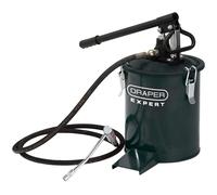 Draper Alto Volume Mano Grasso Pompa 2 Metri Gomma Tubo 10kg Secchio 43960