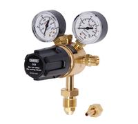 Draper Argon CO2 Industriale Gas Bottiglia Regolatore con Doppio Calibro 300 BAR