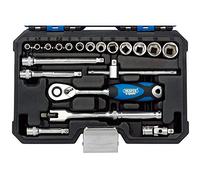 Draper B20 M/SG bussole set, blu, 1/10,2 cm, set di 20 pezzi