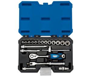 Draper B20 M/SG bussole set, blu, 1/10,2 cm, set di 20 pezzi
