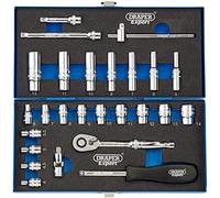 Draper B26 M/MC/B - Set di bussole, blu, 1/10,2 cm, set di 26 pezzi