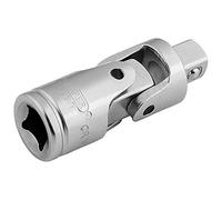 Draper B53/MS 1/10,2 cm di guida quadrato cromo satinato, giunto universale, blu