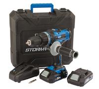 Draper Bufera Force 20V Trapano Combi 2 X 2.0Ah Batterie 1 X Caricabatterie