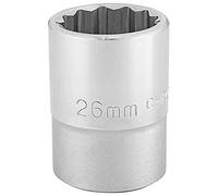 Draper Bussola T-MM/B 3/4 a 12 punte (26 mm), blu, 26 mm