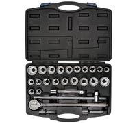 Draper Combinato MM/Af Presa Set 1.9cmD 26 Pezzi 12 Punto Cromato 48329