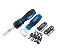 Draper Cricchetto Screwdriver Set 23 Pezzi Misto Include Apribottiglie 70443