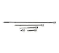 Draper d-ext/B/5 3/8" Square Drive extension bar set (5 pezzi), blu