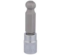 Draper d-hex-ball/B, attacco con estremità esagonale a sfera, blu, 12 mm, 3/20,3 cm