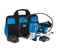 Draper D20 20V Grasso Pistola Kit 1 X 2.0Ah Batteria Caricabatterie 3 Pezzi