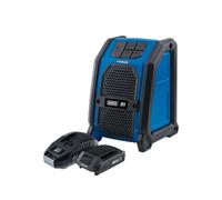 Draper D20 20V Wireless Altoparlante Kit 3 PC Inc Batteria Output Potenza 2 X 3W