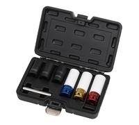 Draper Dado Ruota E Bullone Estrattore Twist Presa Set 1.3cmD 7pc 17, 19, 21mm