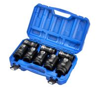 Draper Deep Impact Set Bussole 8 Pezzi 1in 27-50mm Hi Torq Astuccio 20210