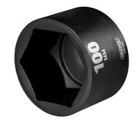 Draper Deep Impact Socket 100mm 1in Attacco 6 Punti Cromomolibdeno 08529