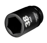 Draper Deep Impact Socket 38mm 1in Attacco Quadrato 6 Punti Cromomolibdeno 05151