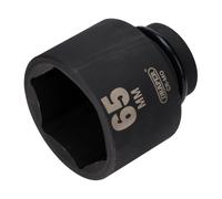 Draper Deep Impact Socket 65mm 1in Drive 6 Punti Chrome Moly Hi Torq 05158