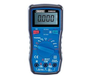Draper DMM202 multimetro digitale, blu