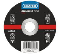 Draper Dpc Metallo Mola Abrasiva 115 x 6 x 22.23mm Alluminio Ossido Resina 94793
